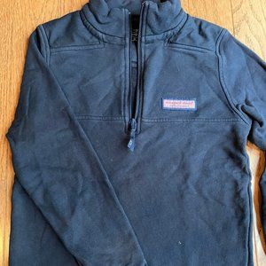 vineyard vines girls quarter zip pullover